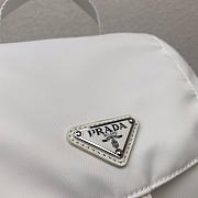 Prada Backpack White 1BZ811 Size 30 x 32 x 15 cm - 5