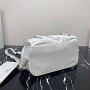 Prada Backpack White 1BZ811 Size 30 x 32 x 15 cm - 4