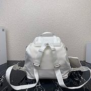 Prada Backpack White 1BZ811 Size 30 x 32 x 15 cm - 3