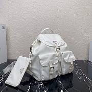 Prada Backpack White 1BZ811 Size 30 x 32 x 15 cm - 2