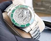 Rolex 40mm Silver - Green - 3