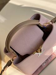 LV Capucines Pink M59020 Size 31.5 x 20 x 11 cm - 6