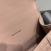 Balencia Hourglass Bag Crocodile Pattern Size 19 x 8 x 21 cm - 6