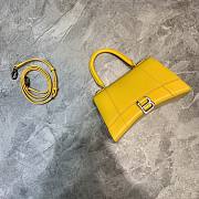 Balenciaga Hourglass Bag Yellow Size 23 x 10 x 14 cm - 1