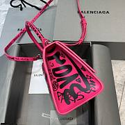 Balanciaga Hourglass Bag Pink/Black Size 23 x 10 x 14 cm - 3