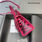 Balanciaga Hourglass Bag Pink/Black Size 19 x 8 x 11 cm - 5