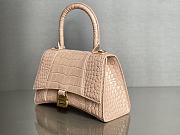 Balenciaga Hourglass Bag Crocodile Pattern Size 23 x 10 x 24 cm - 5