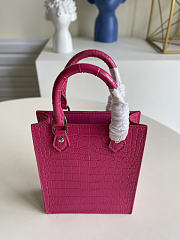 Louis Vuitton Petit Sac Plat Bag In Pink M90564 Size 14 x 17 x 5 cm - 5