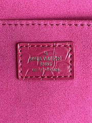 Louis Vuitton Petit Sac Plat Bag In Pink M90564 Size 14 x 17 x 5 cm - 2