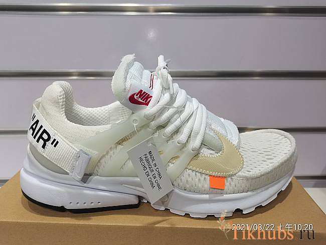 Nike King OFF-WHITE x Nike Air Presto 2.0 pure white original version - 1