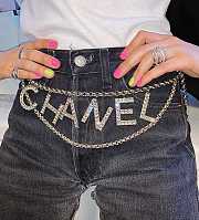 Chanel Belt Logo Golden - 2