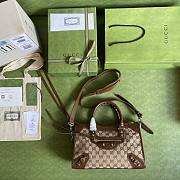 Gucci x Balenciaga GG Canvas City Bag 658598 Size 30 x 12 x 20 cm - 3