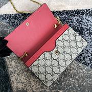 Gucci GG Supreme Mini Bag With Cherries 481291 Size 20 x 12 x 3.5 cm - 2
