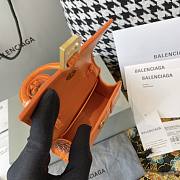 Balencia Hourglass Bag Orange Size 12 x 4 x 7.5 cm - 3