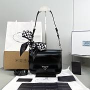 Prada Shoulder Bag Black 6716 Size 20 x 15 x 8 cm - 1