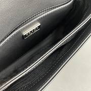 Prada Shoulder Bag Black 6716 Size 20 x 15 x 8 cm - 3