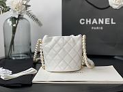Chanel Mini Drawstring Bag White Size 12 x 12 x 12 cm - 6