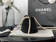 Chanel Mini Drawstring Bag Black Size 12 x 12 x 12 cm - 6