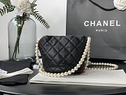 Chanel Mini Drawstring Bag Black Size 12 x 12 x 12 cm - 3