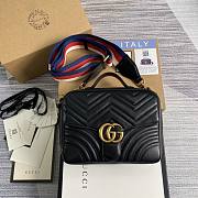 Gucci GG Marmont Matelasse Shoulder Bag 498100 Size 25 x 19 x 8 cm - 1