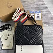 Gucci GG Marmont Matelasse Shoulder Bag 498100 Size 25 x 19 x 8 cm - 3