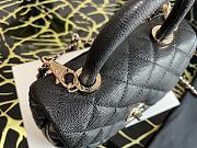 Chanel Coco Mini Black 99003 Size 19 × 13 × 9 cm - 4