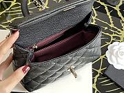 Chanel Coco Mini Black 99003 Size 19 × 13 × 9 cm - 6