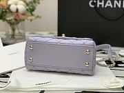 Chanel Coco Mini Purple 99003 Size 13 × 19 × 9 cm - 3