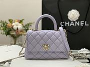 Chanel Coco Mini Purple 99003 Size 13 × 19 × 9 cm - 2