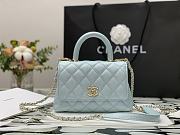 Chanel Coco Mini Mint 99003 Size 13 × 19 × 9 cm - 3