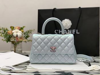 Chanel Coco Mini Blue Size 23 cm