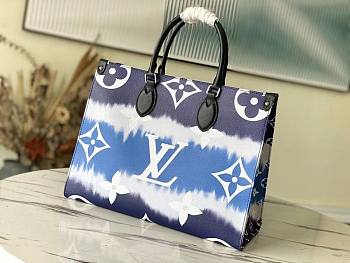 LV Onthego Gradient Blue M45118 Size 34 x 26 x 13 cm