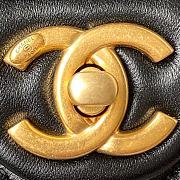 Chanel Flap Bag Black Size 22 × 5 × 15.5 cm - 3