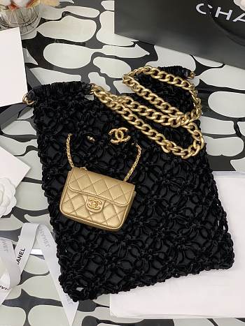 Chanel Golden Bag Small Size 10 × 7 × 2.5 cm