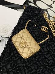 Chanel Golden Bag Small Size 10 × 7 × 2.5 cm - 2