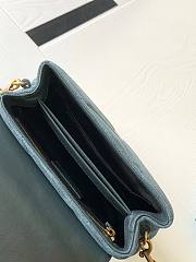 YSL Loulou Blue 630951 Size 20 x 14 x 7 cm - 2