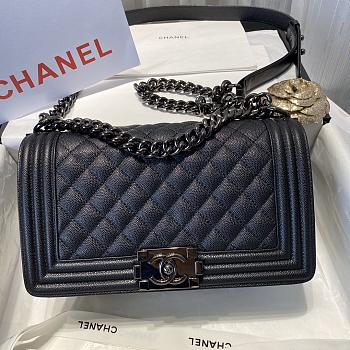 Chanel Leboy Black Lock 67086 Size 25 cm