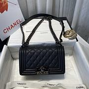Chanel Leboy Black Lock 67085 Size 20 cm - 1