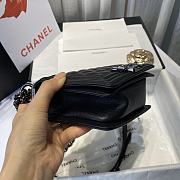 Chanel Leboy Black Lock 67085 Size 20 cm - 6