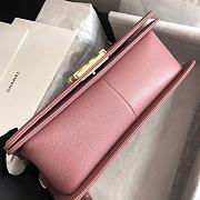 Chanel Leboy Grain Calfskin Pink 67086 Size 25 cm - 6