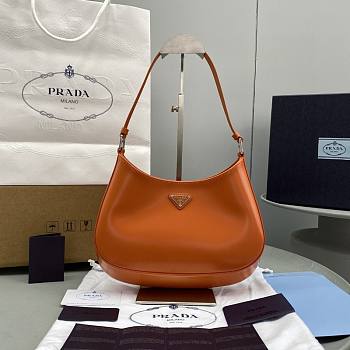 Prada Cleo Shoulder Bag Orange E68858 Size 23 x 17 x 4 cm