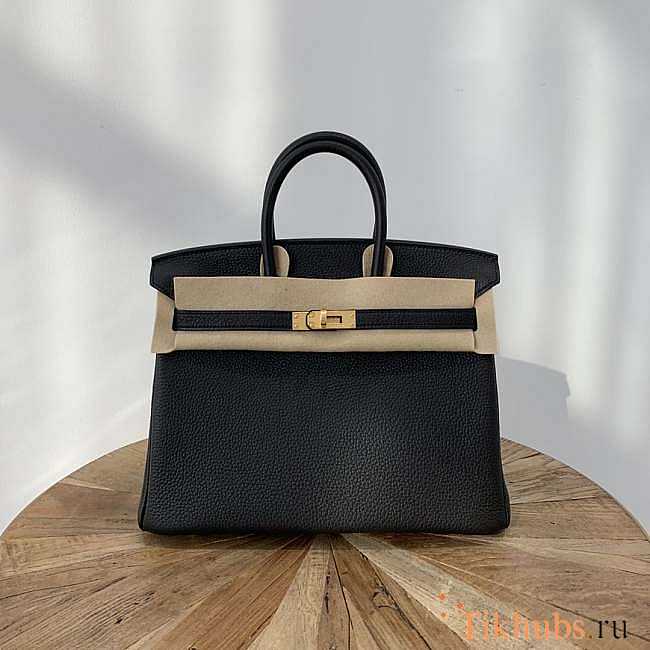 Hermes Birkin 25 Gold Hardware - 1