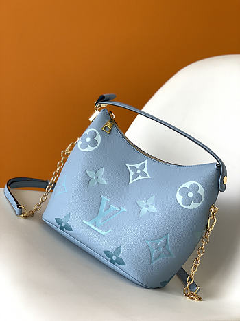 Louis Vuitton Marshmallow Hobo Bag Blue M45698 Size 24 x 22 x 13 cm