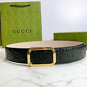 Gucci Belt 403941 Gold Size 3.8 cm - 3