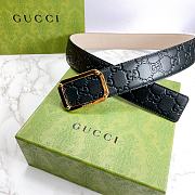 Gucci Belt 403941 Gold Size 3.8 cm - 2