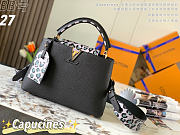 LV Capucines BB Black M58720 Size 27 x 18 x 9 cm - 1