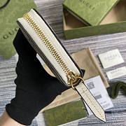 Gucci Gg Marmont Zip Around Wallet 456117 Size 19 x 10 x 3.5 cm - 6