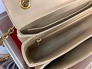 Celine Beige Shoulder Bag Size 21.5 x 15 x 7 cm - 4