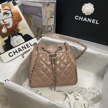 Chanel Bag Pink 1803 Size 20.5 x 19 x 10.5 cm