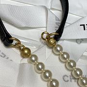 Chanel Beaded Mini Pearl Drawstring Bag Black AS2529 Size 12 x 12 x 12 cm - 6